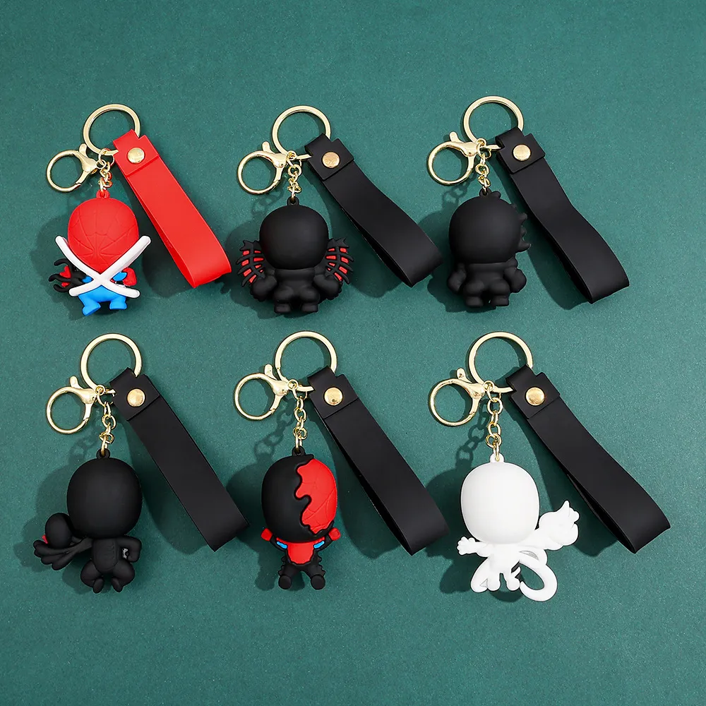 Iconic Venom x Spiderman 3D Keychain - Image 3