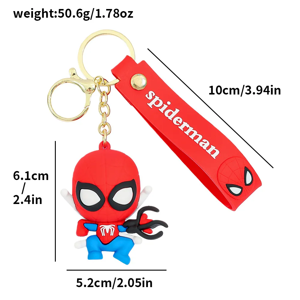 Iconic Venom x Spiderman 3D Keychain - Image 9