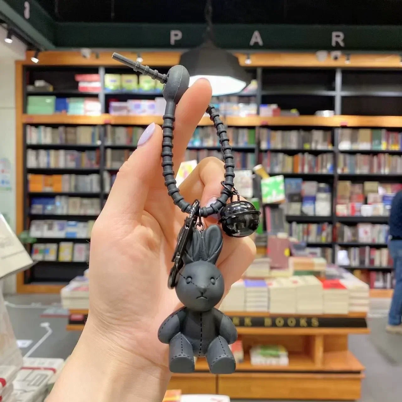 Impassive Rabbit Chonky Keychain - Image 4