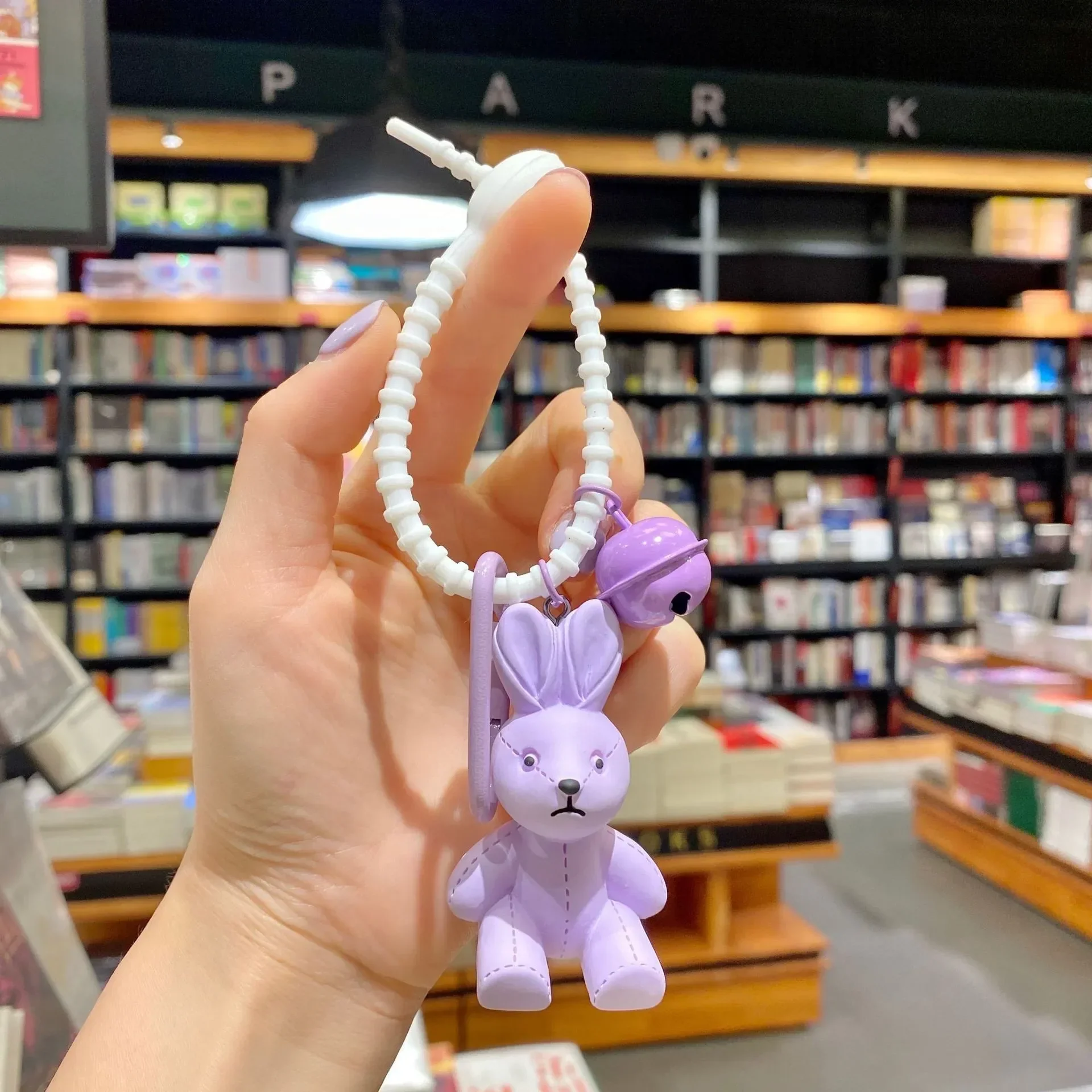 Impassive Rabbit Chonky Keychain - Image 7