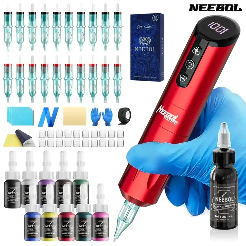InkWeaver Pro Wireless Tattoo Set - Image 3
