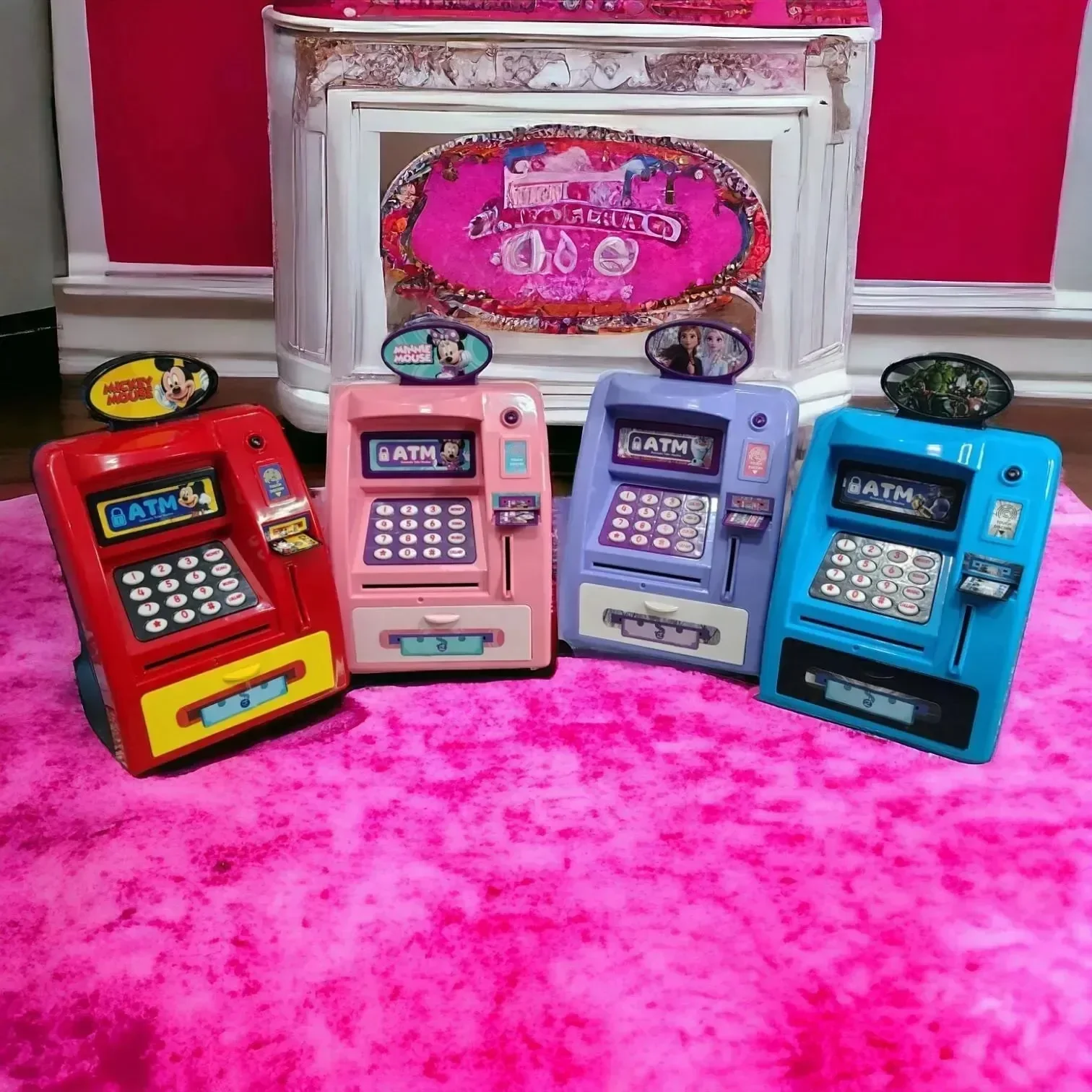Interactive ATM Kids Piggy Bank