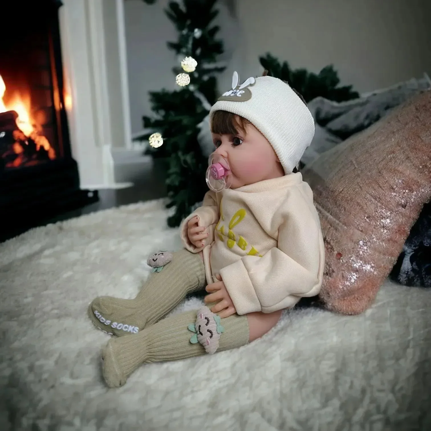 Interactive Baby Realistic Silicon Reborn Doll - Image 3