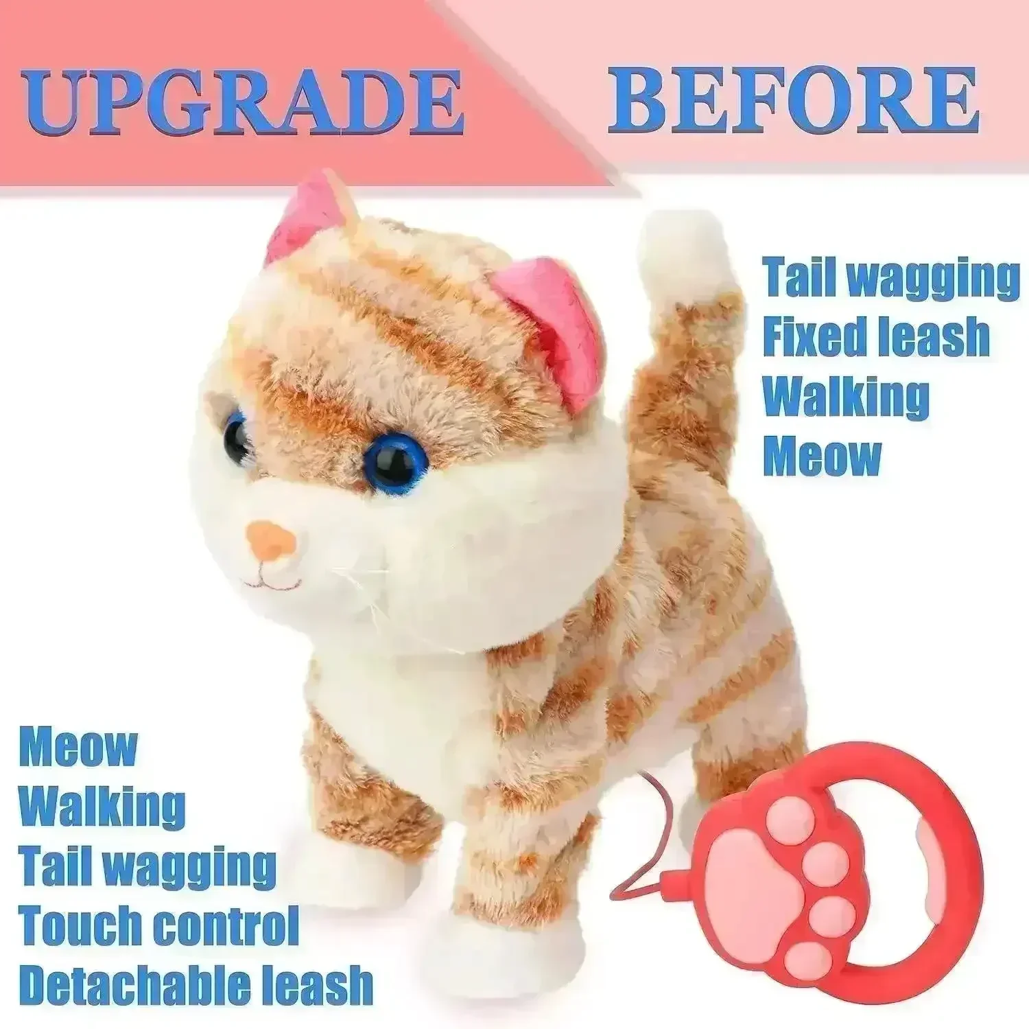 Interactive Musical Kitty with Leash Remote - Image 9
