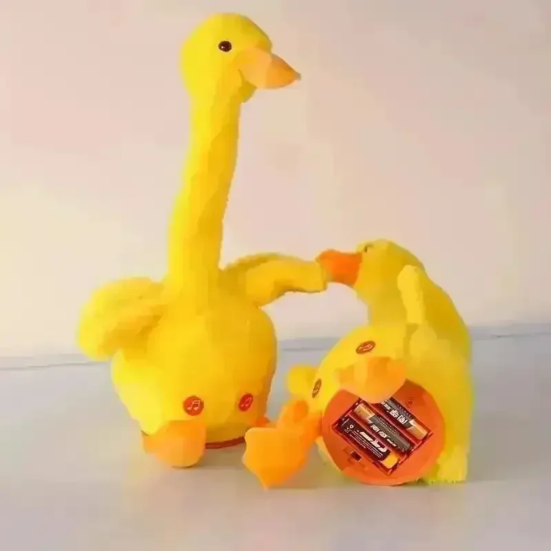 Interactive Yellow Duck with Moving Neck & Repeating Words - Image 6