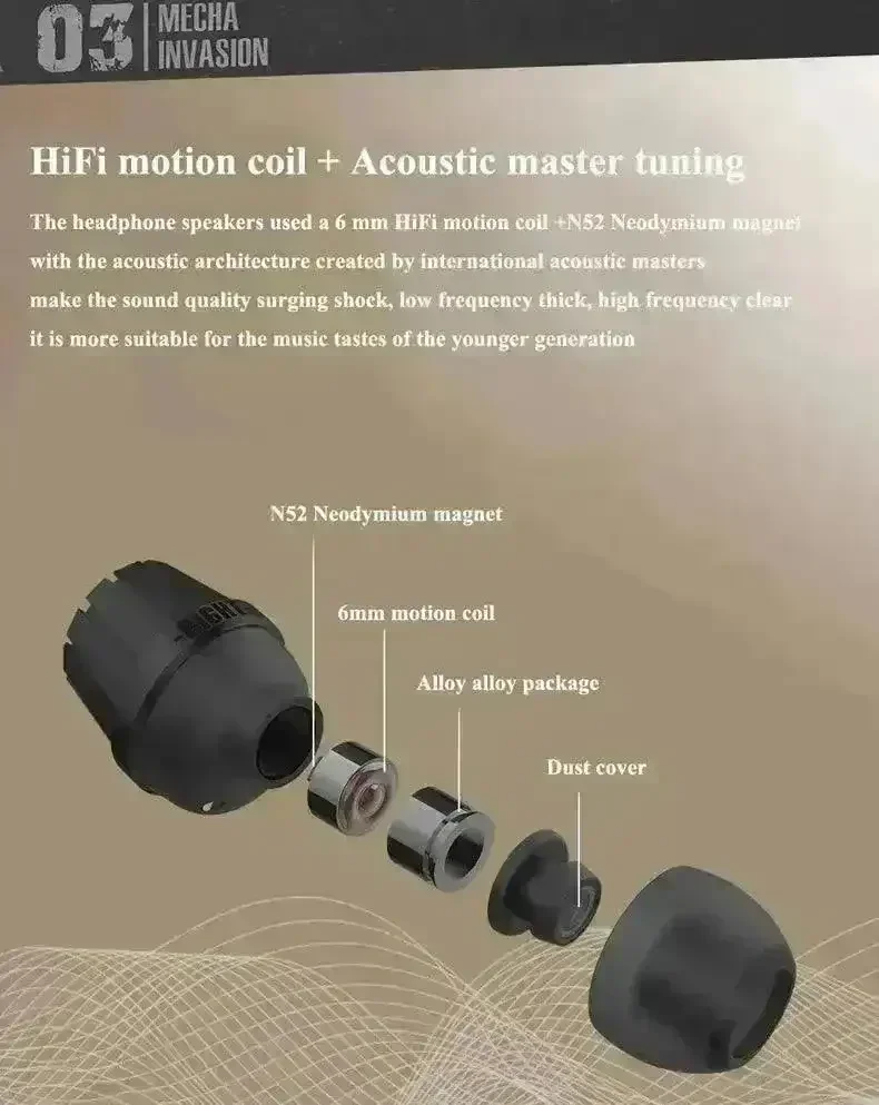 INVA-S 03 High-End Bluetooth Fidget Earbuds - Image 15