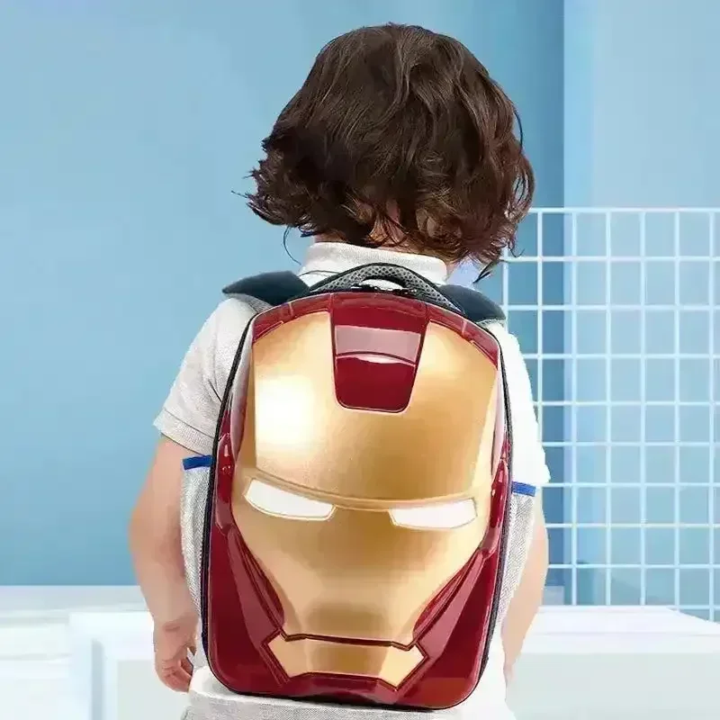 Iron Man 3D Glowing Backpack For Kids and Adults - Image 19
