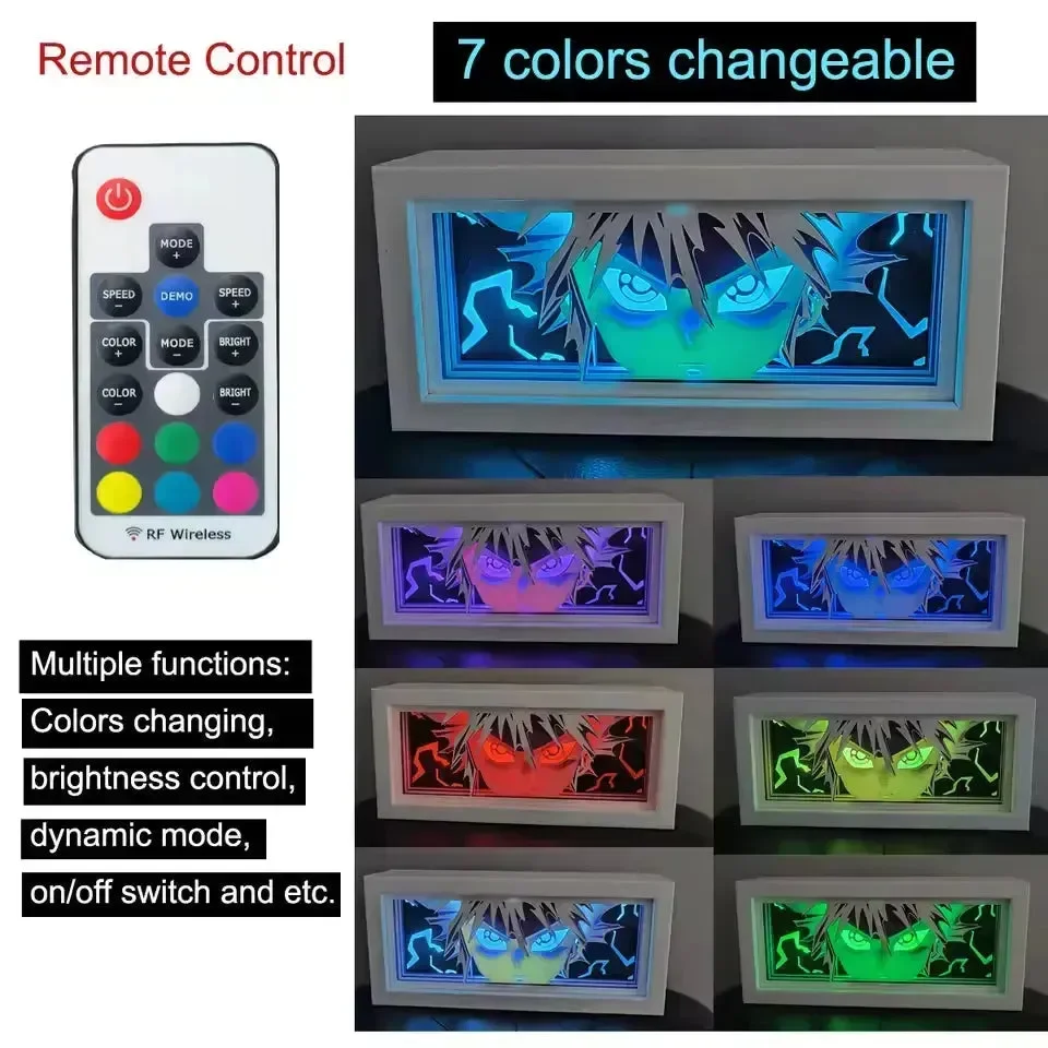 Itachi Naruto Light Box With Remote - Image 4
