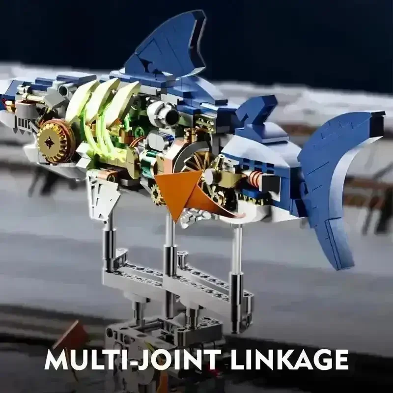 Jaw-some Shark Building Set (687 Pcs) - Image 7