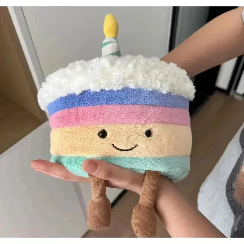 Jellycat Rainbow Birthday Cake Plushie (26 cm) - Image 7