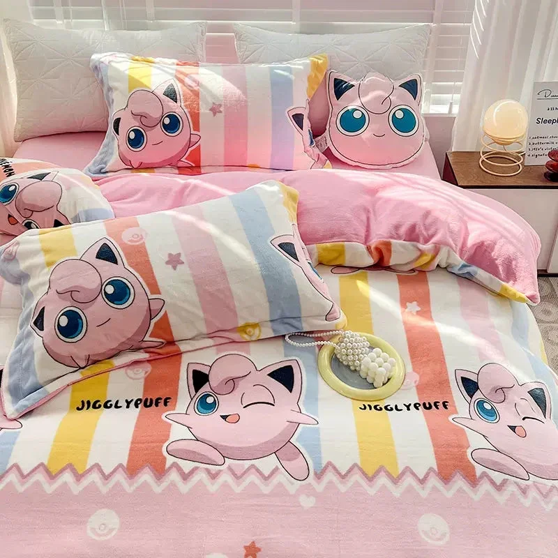 Jigglypuff Pink Shades Pokimon Bedding - Image 3