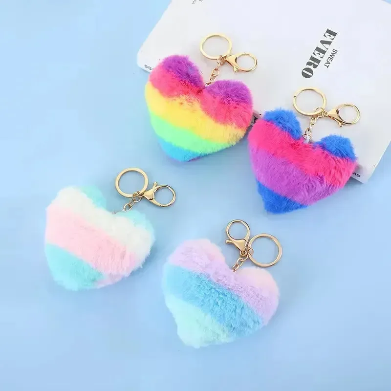 Joyful Heart Plush Keychain - Image 2