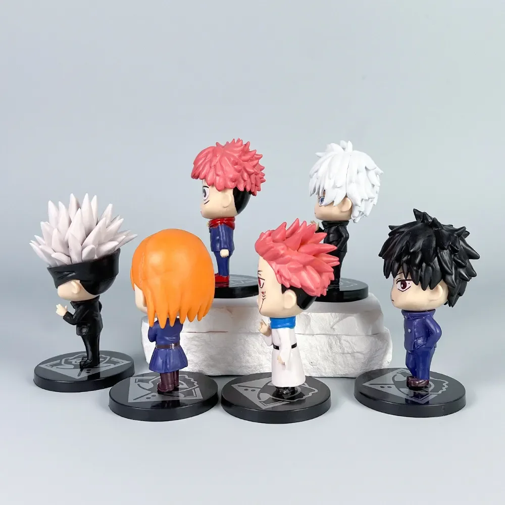 Jujutsu Kaisen Chibi Crew Figurines (Set of 6) - Image 5
