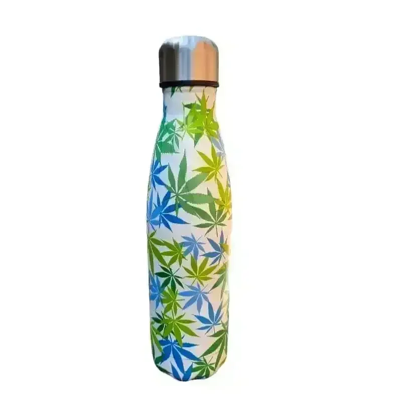 Jungle Leaves Cola Metal Water Bottle (500 ml) - Image 7