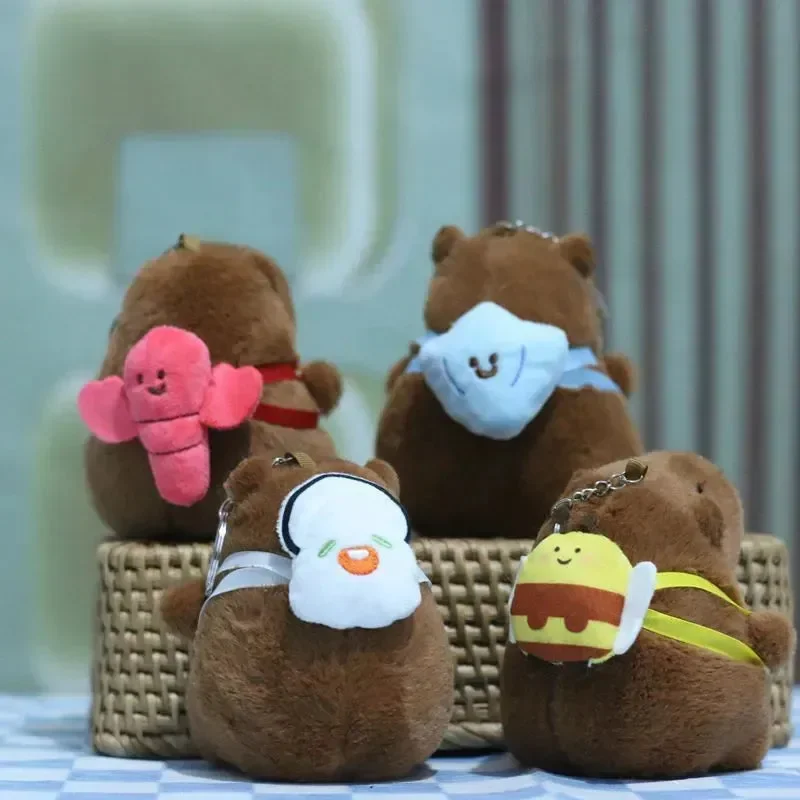 Kawaii Capy-Carry All Plush Keychain - Image 4