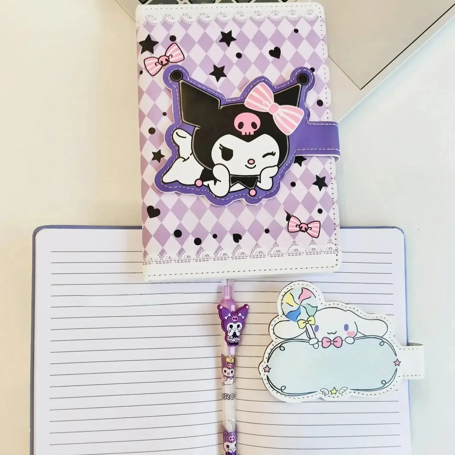 Kawaii Clasp Sanliou A5 Lock Diary - Image 4
