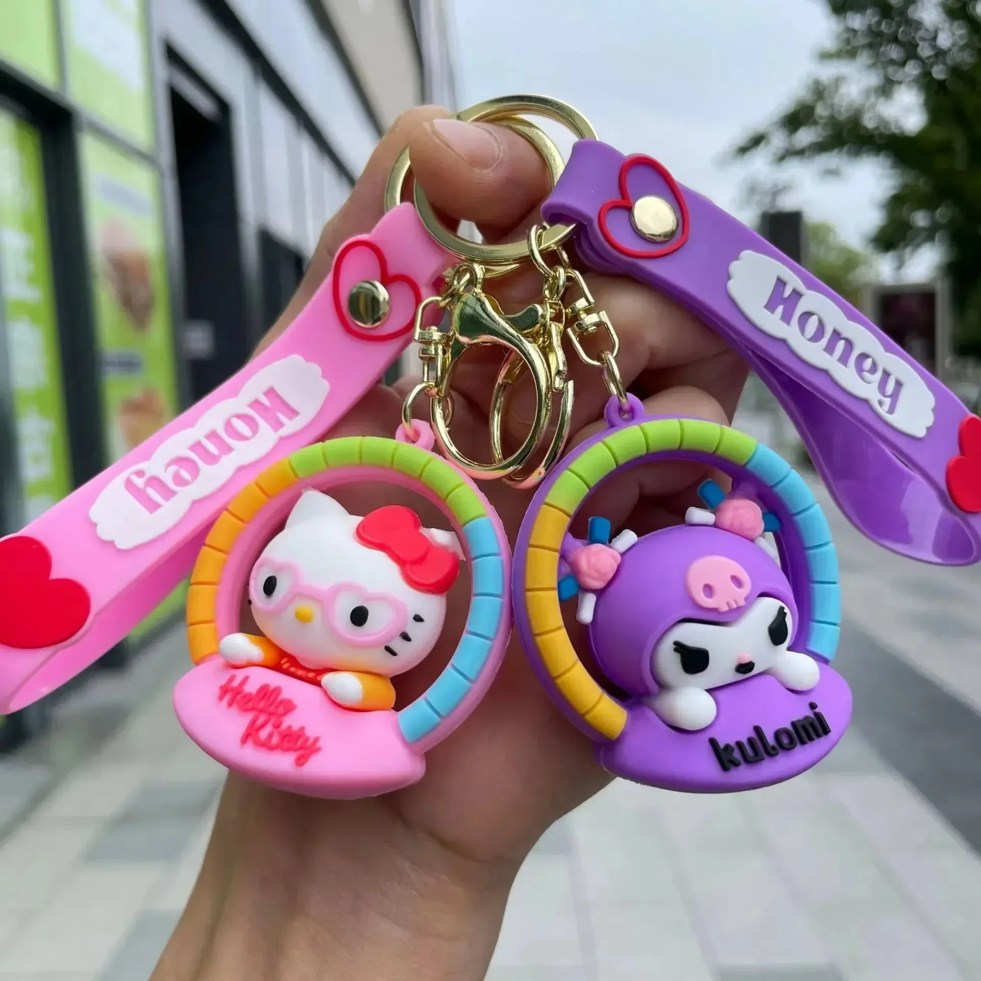 Kawaii Crew Carousel 3D Keychain - Image 3