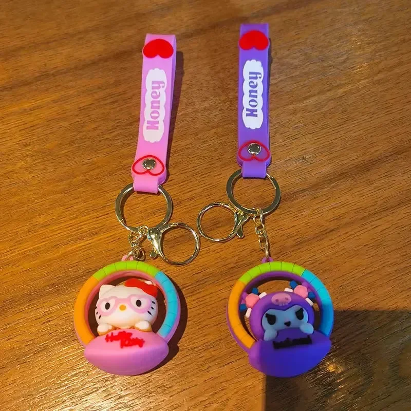 Kawaii Crew Carousel 3D Keychain - Image 5