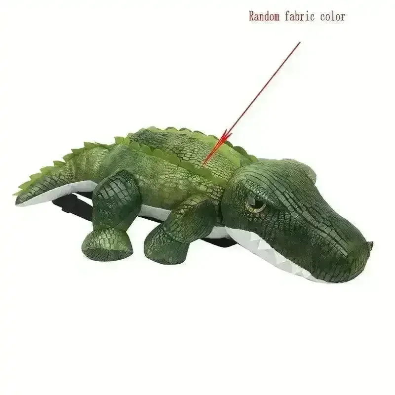 Kawaii Crocodile Shaped Novelty Backpack - Image 7