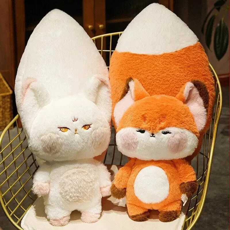 Kawaii Feline Fox Plushies - Image 12