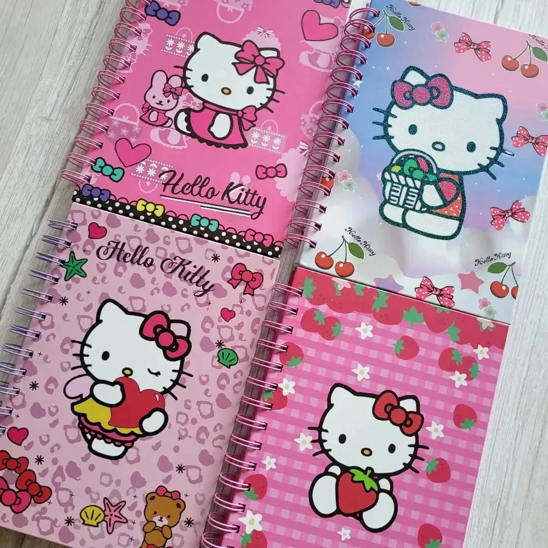 Kawaii Hello Kitty A5 Spiral Notebook - Image 3