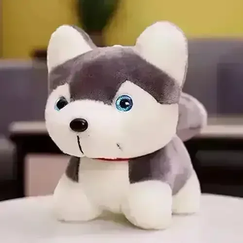 Kawaii Husky Puppy Plush Toy (35 cm)