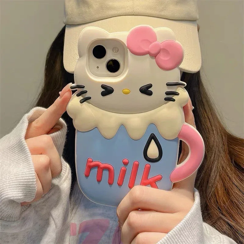 Milk Kitty Phone Case (for iPhones) - Image 3