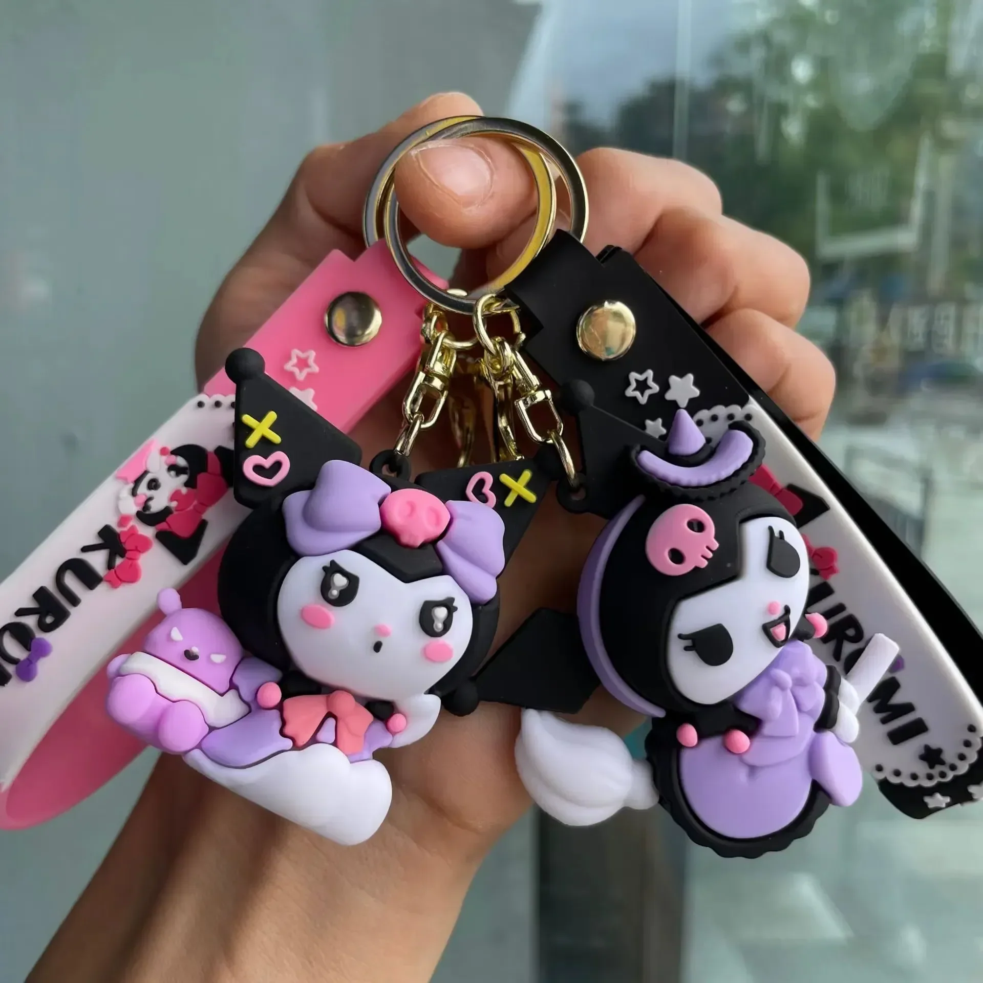 Kawaii Kuromi Many Moods Keychain - Image 2