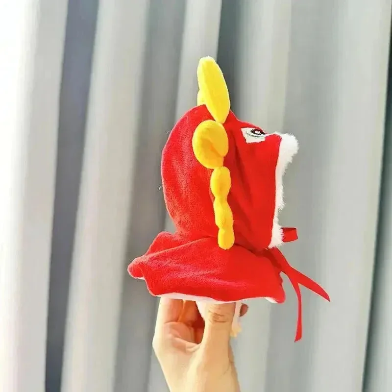 Labubu Red Chinese Dragon Outfit - Image 5