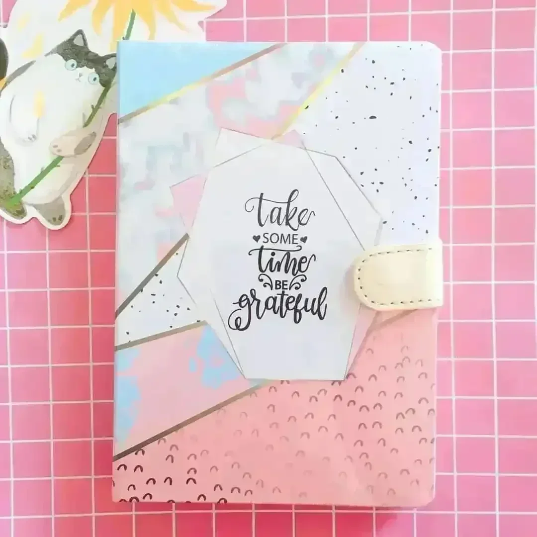 Kawaii Motivational A6 Diaries with Magnetic Clasp - Image 7