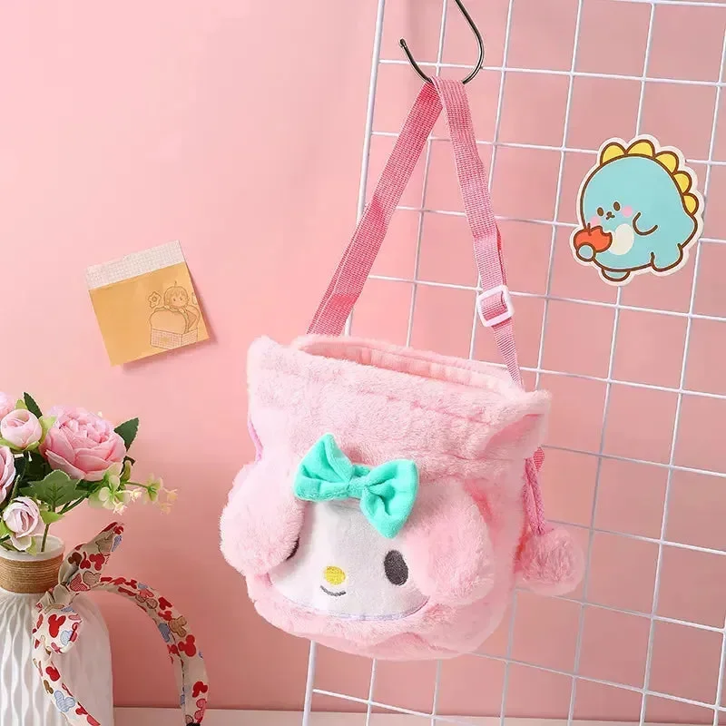 Kawaii My Melody Plush Sling Bag - Image 4
