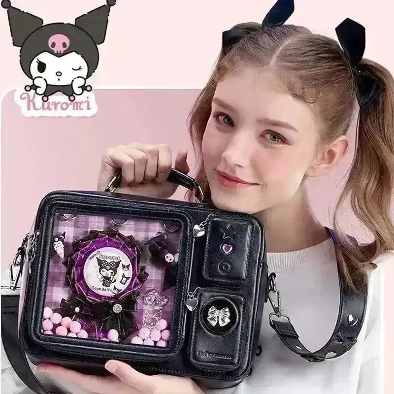 Kawaii Sanliou Kuromi Cinnamoroll Itabag - Image 4