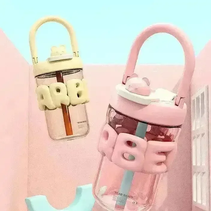 Kawaii Typographic Tritan Bottle (520 ml) - Image 2
