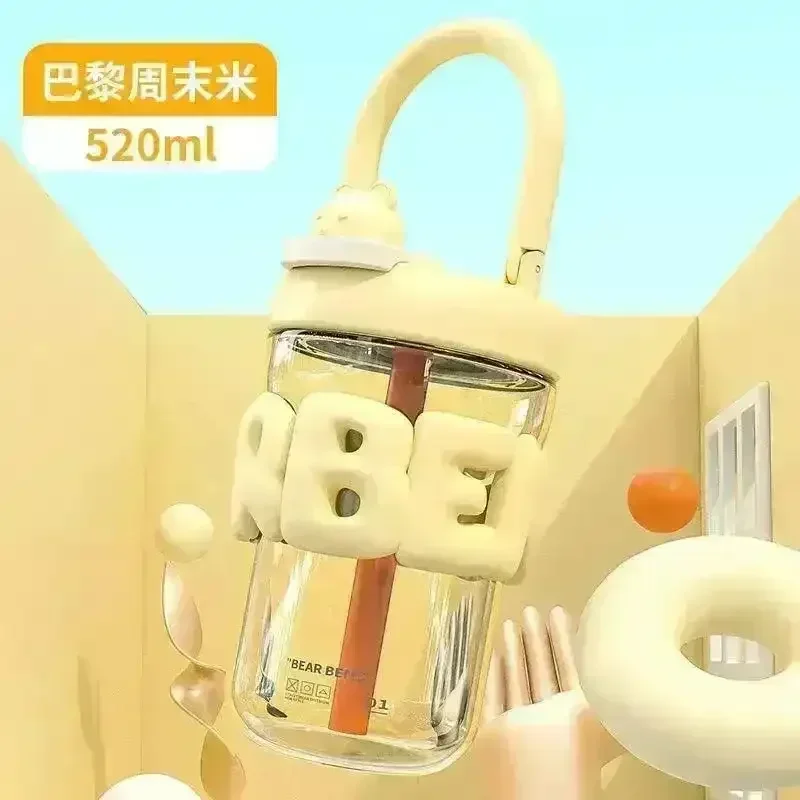 Kawaii Typographic Tritan Bottle (520 ml) - Image 3