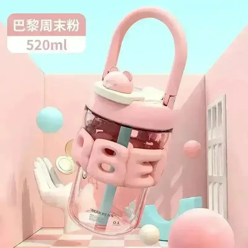Kawaii Typographic Tritan Bottle (520 ml) - Image 5