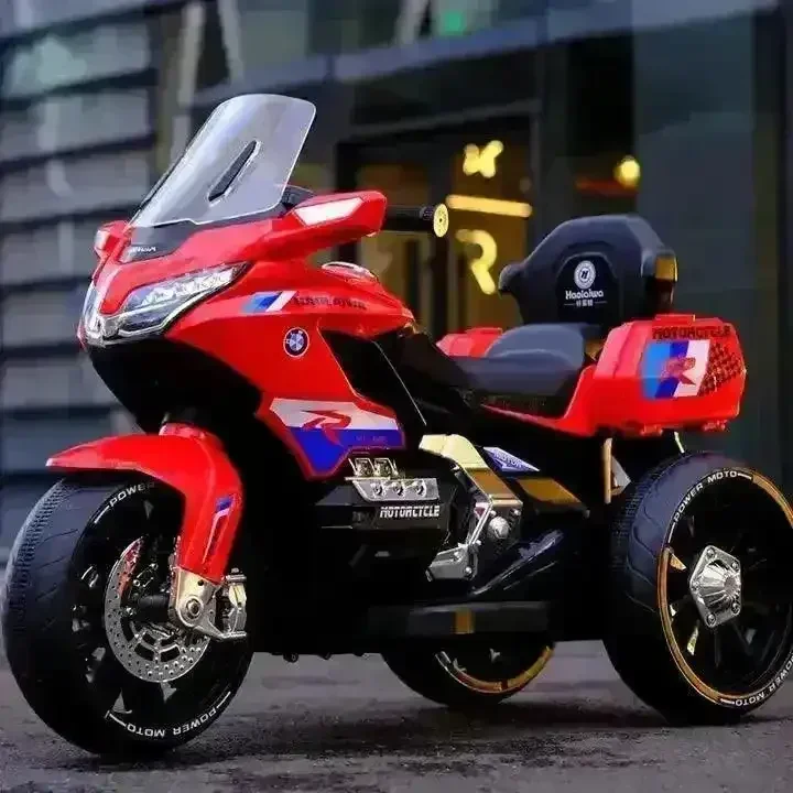 Kids Ride-on Bigwing Three Wheeler Motorcycle - Image 5