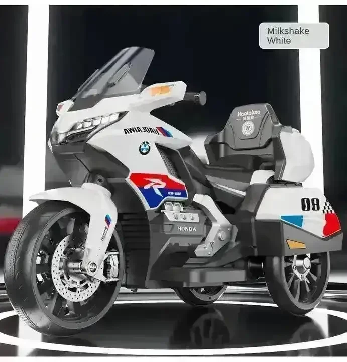 Kids Ride-on Bigwing Three Wheeler Motorcycle - Image 8