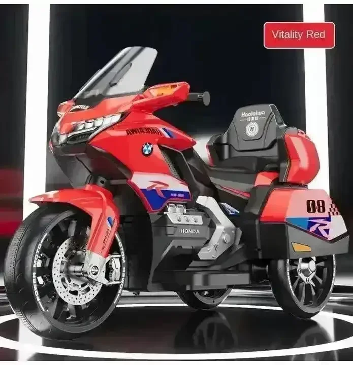 Kids Ride-on Bigwing Three Wheeler Motorcycle - Image 9