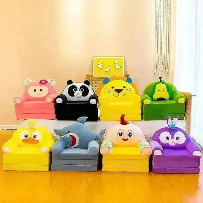 Kids Tri-fold Sofa plus Bed - Image 3