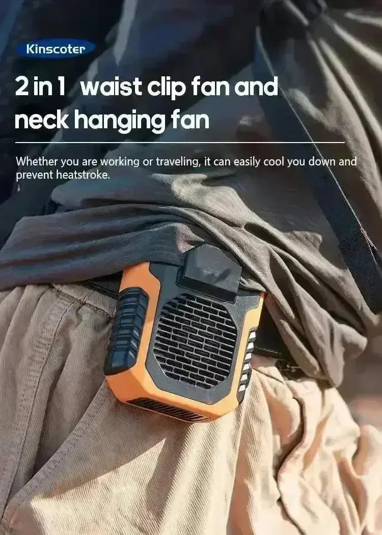 Kinscoter Wearable Turbo Waist Fan - Image 9