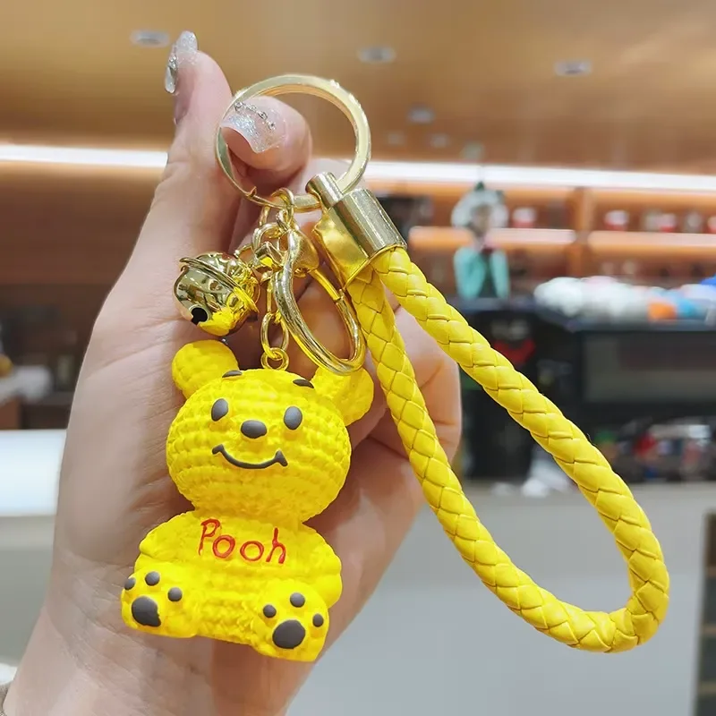Knitted Resin Character Delight Keychain - Image 7