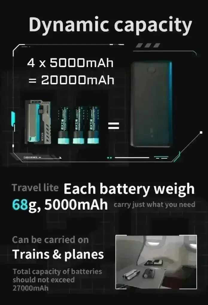 Kodai BT-20 Rechargeable Battery Power Bank - Image 6