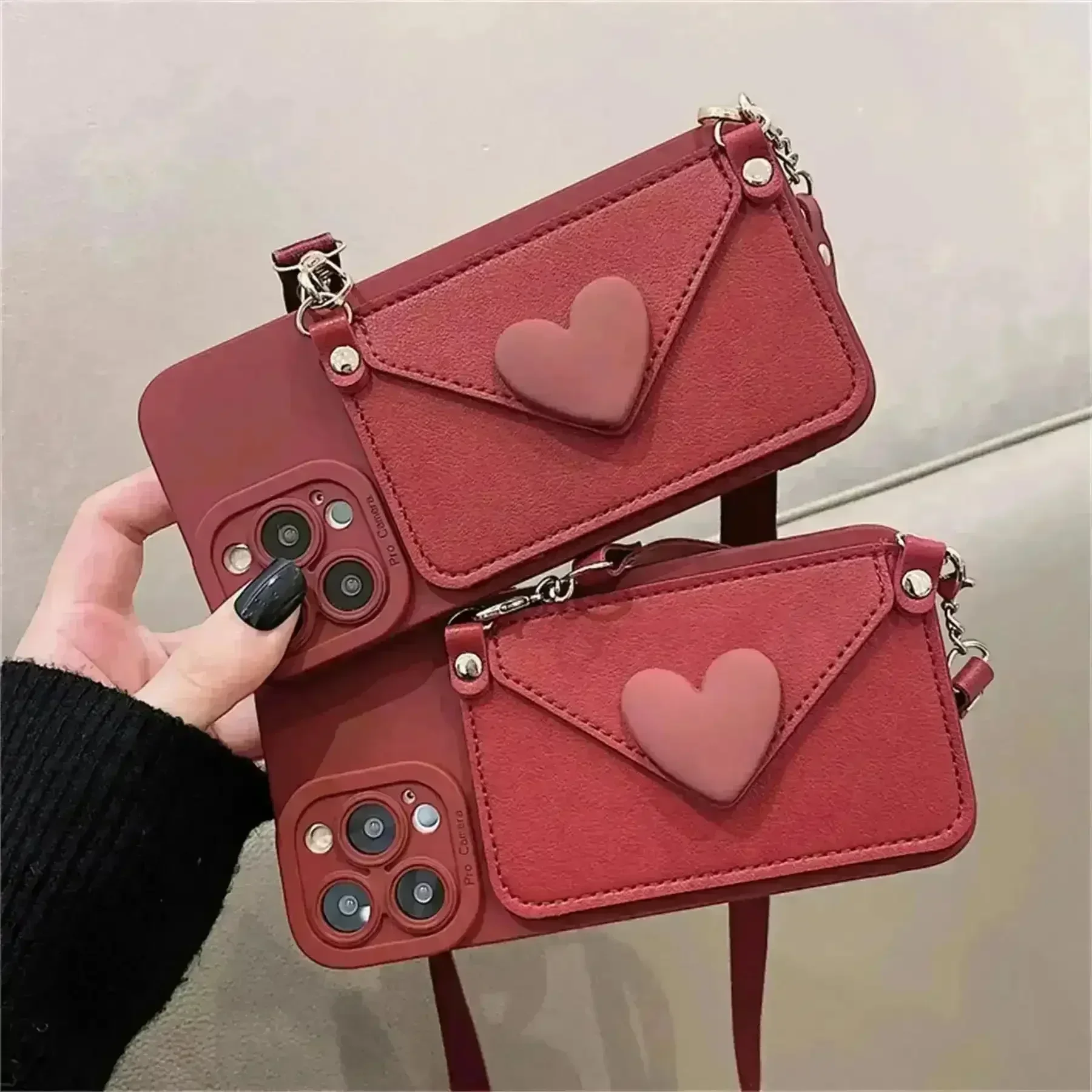 Korean Crossbody Bag Phone Case (For iPhones) - Image 5