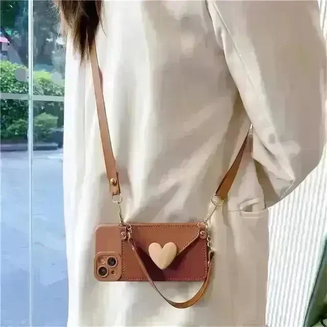 Korean Crossbody Bag Phone Case (For iPhones) - Image 9