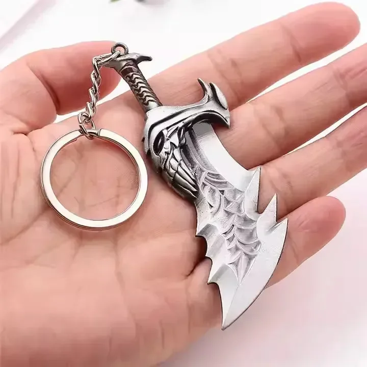 Kratos Blades Of Chaos GOW Keychain - Image 7