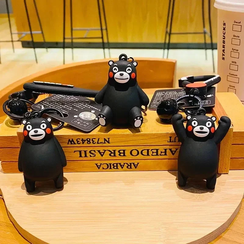 Kumamon Cuddle Clip 3D Keychain - Image 2