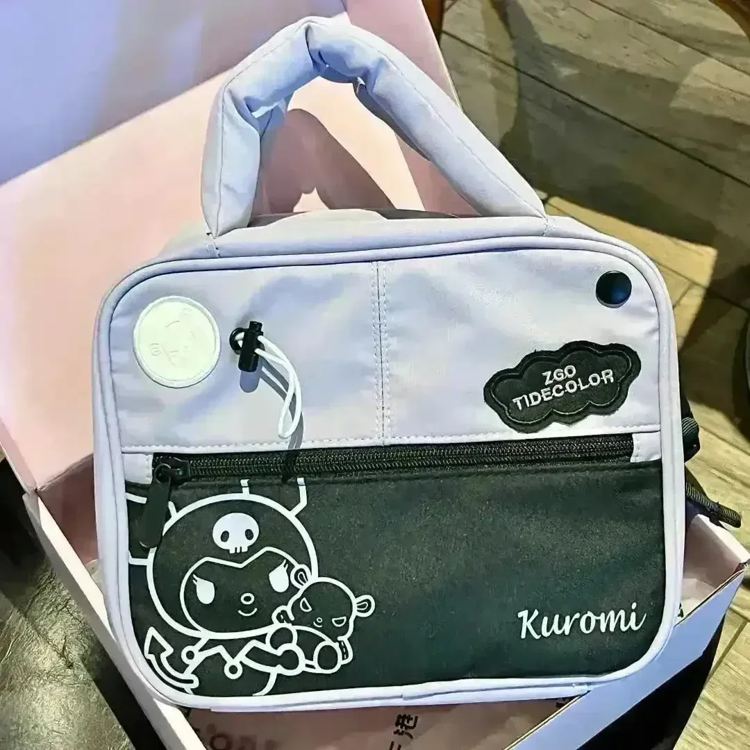 Kawaii Kuromi and Hello Kitty Makeup Bag - Image 2