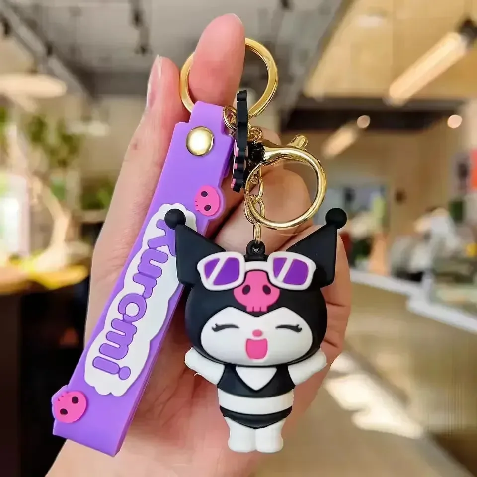 Kuromi Style Spree Silicone Keychain - Image 9