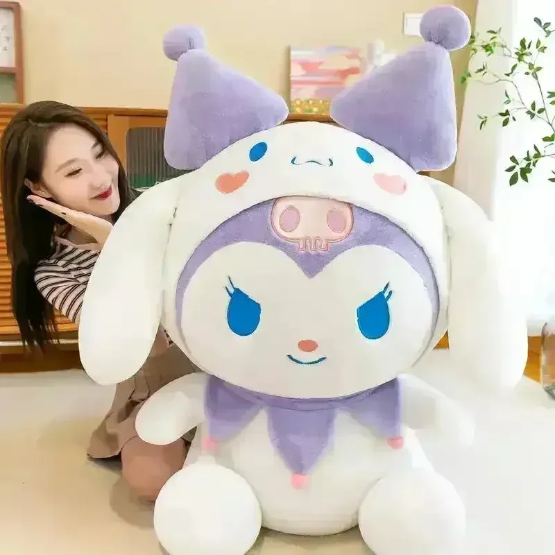 Kuromi Cosplay Cinnamaroll Plush Toy - Image 3