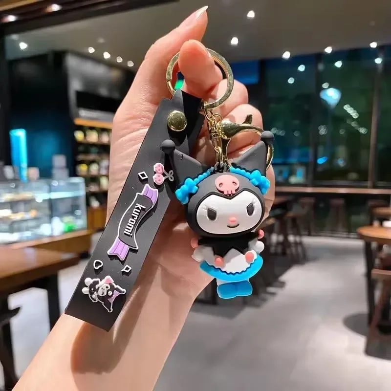 Kuromi Krew Mischief 3D Silicone Keychain - Image 5